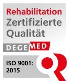 Qualitätssiegel der Deutschen Gesellschaft für Medizinische Rehabilitation
